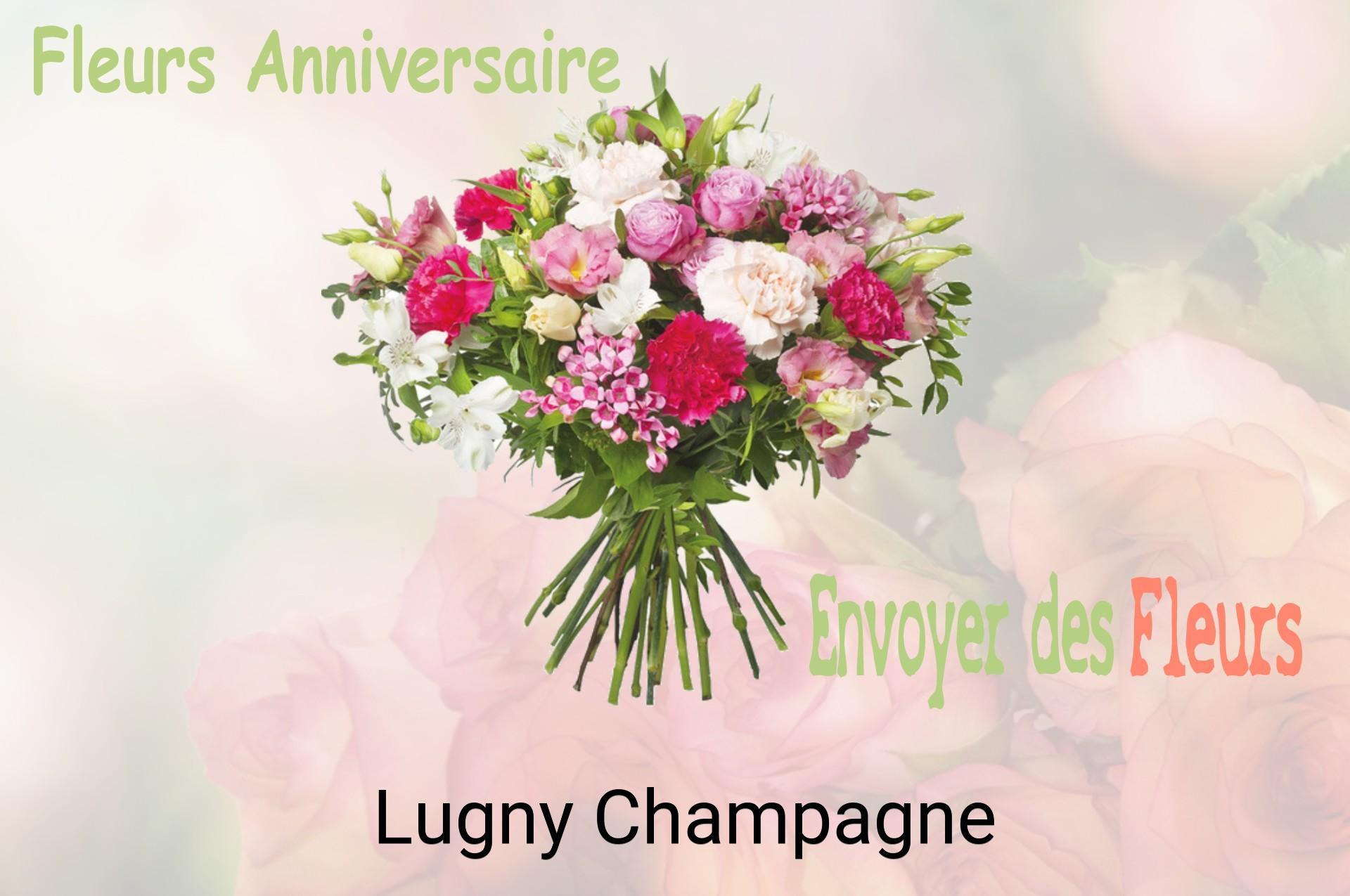 Bouquet de fleurs d’anniversaire livré à Lugny-Champagne