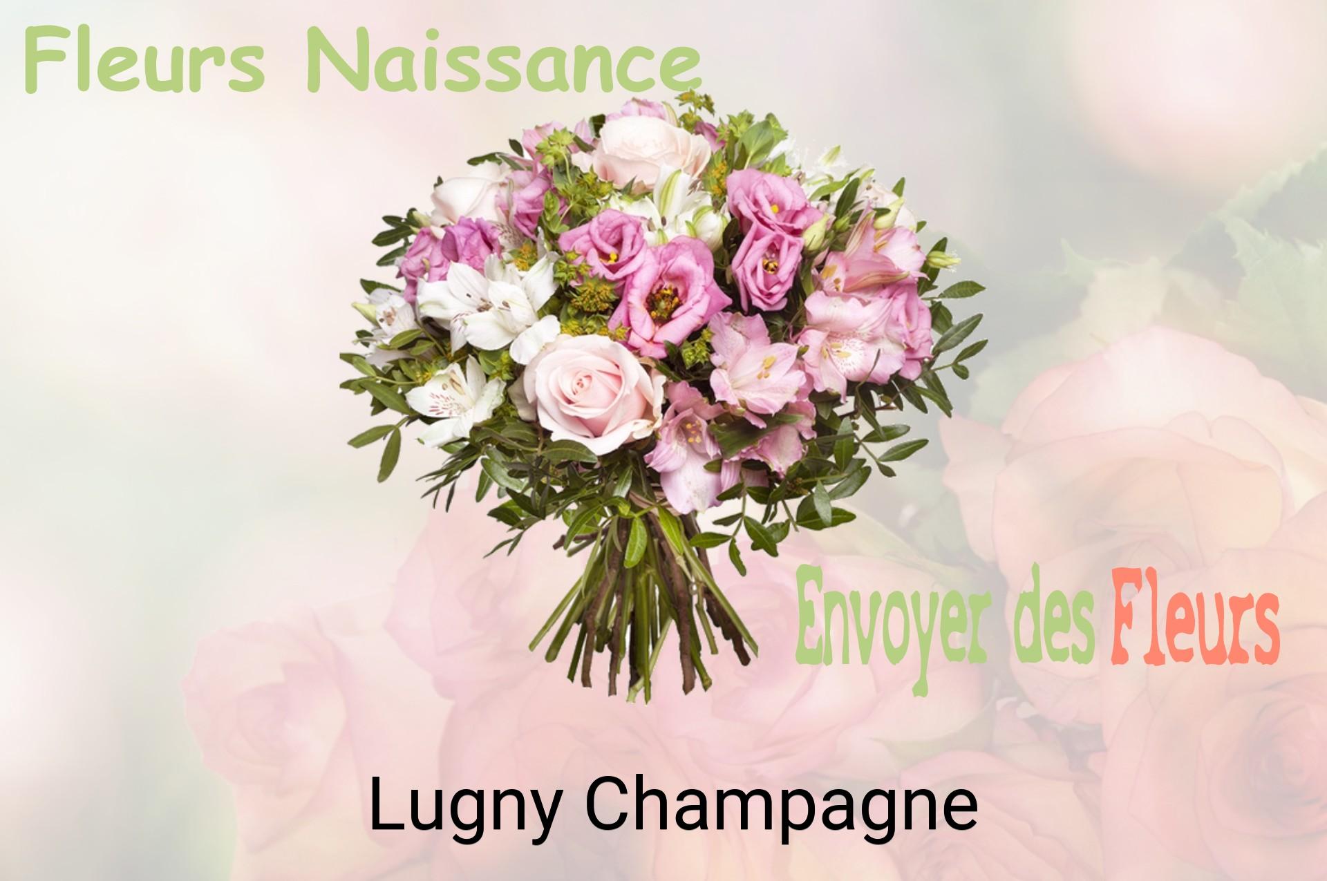 Bouquet de fleurs de naissance livré à Lugny-Champagne